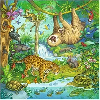 Ravensburger Jungle Fun, 3 x 49 PC Puzzle