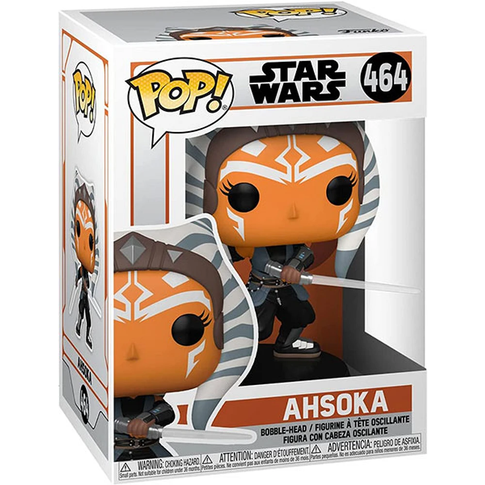 Funko Pop! Star Wars The Mandalorian Ahsoka with Sabers