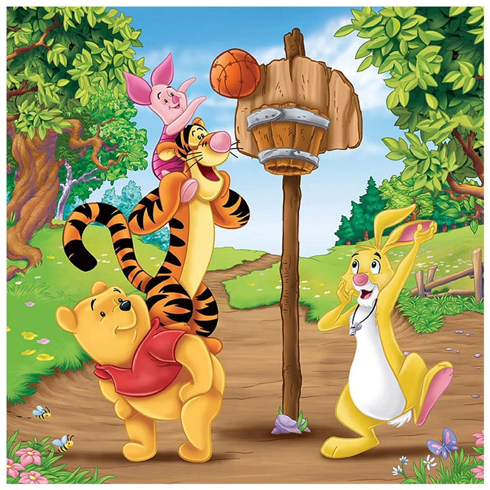 Ravensburger Winnie the Pooh – Sports Day 3 X 49 Piece Puzzles