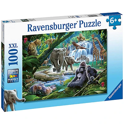 Ravensburger Jungle Animals 100 Piece Puzzle