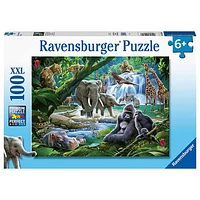 Ravensburger Jungle Animals 100 Piece Puzzle