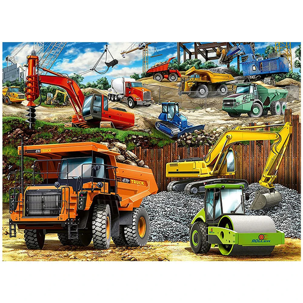 Ravensburger Construction Vehicles 100 Piece Puzzle