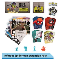 Marvel United: Superhero Card Strategy Game with Spiderman and Dr. Strange Expansion – Comic Bundle