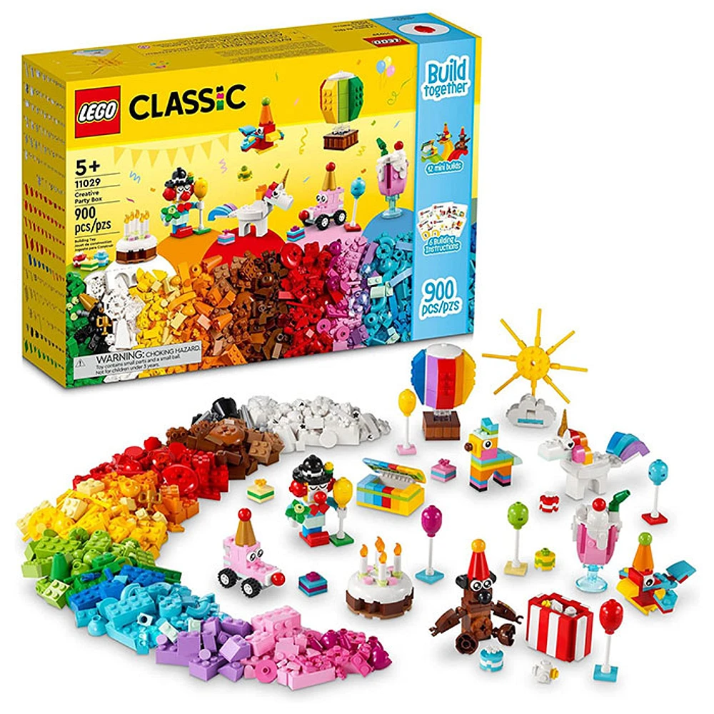 LEGO Classic Creative Party Box Bricks Set