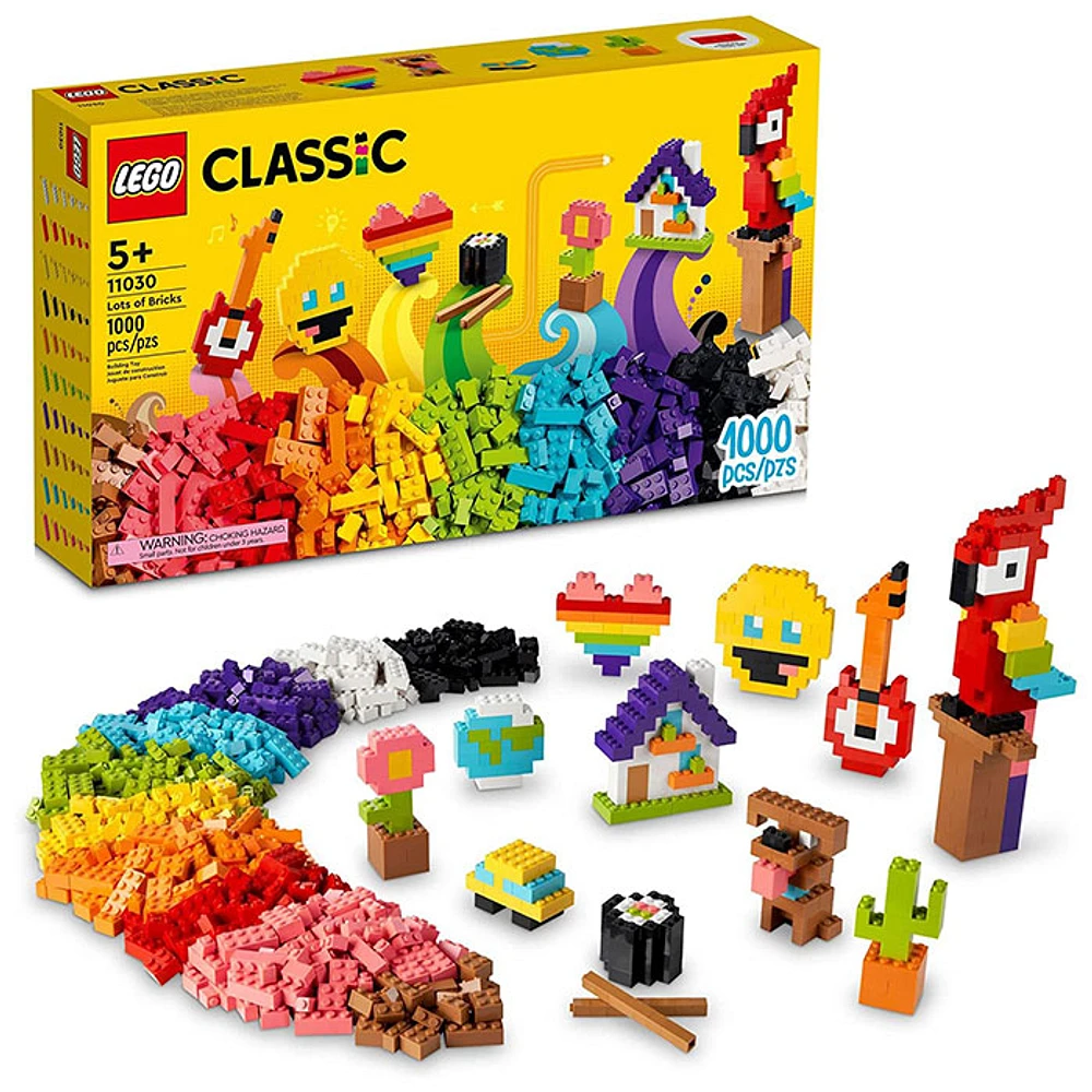 LEGO Classic Lots of Bricks Construction Toy Set