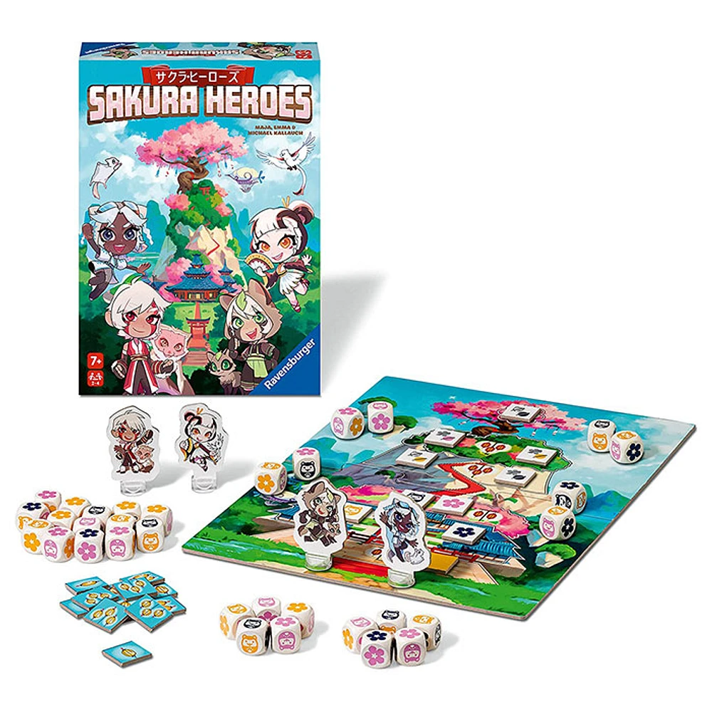 Ravensburger Sakura Heroes Dice Board Game