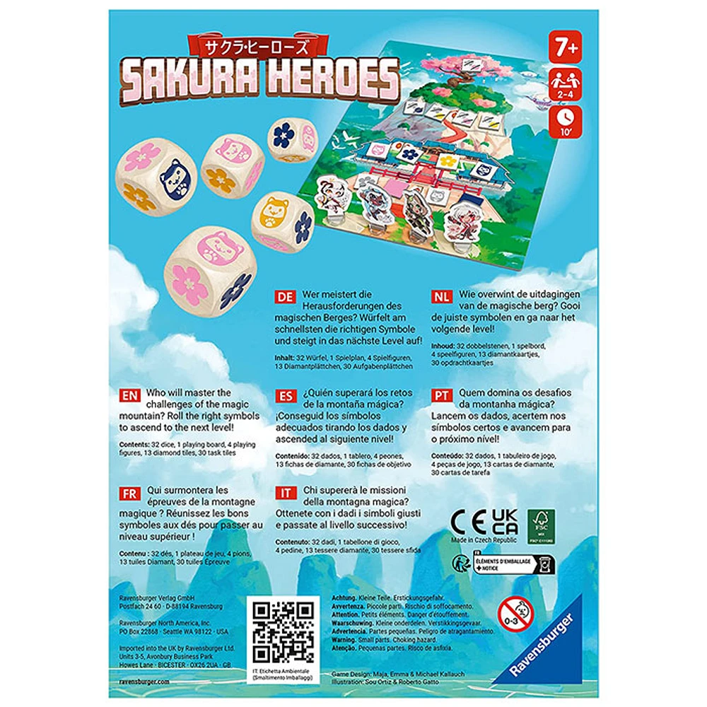 Ravensburger Sakura Heroes Dice Board Game