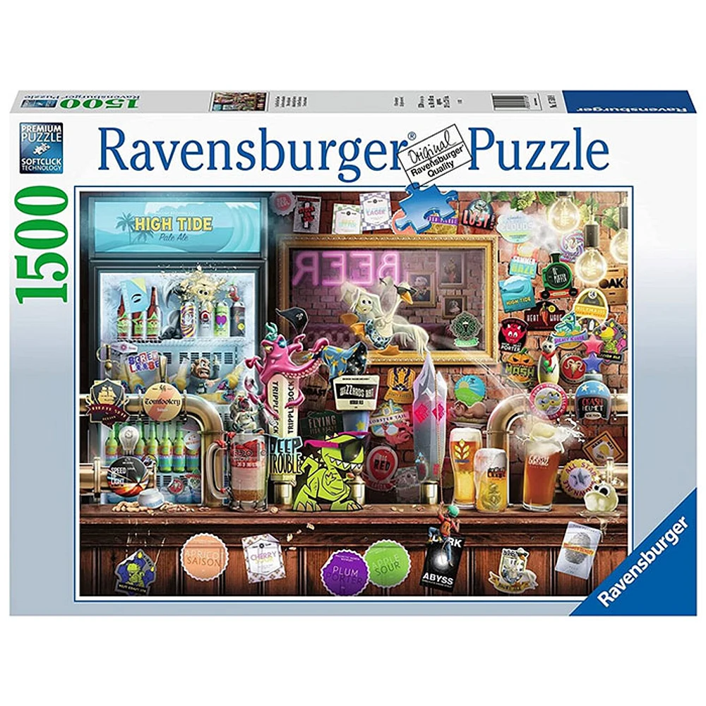 Ravensburger Craft Beer Bonanza 1500 Piece Jigsaw Puzzle