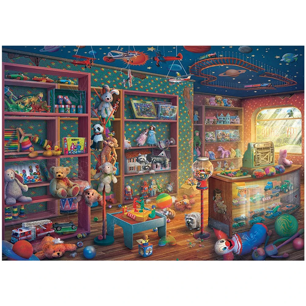 Ravensburger Abandoned Places: Tattered Toy Store 1000 Piece Jigsaw Puzzle