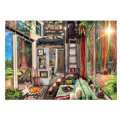 Ravensburger Redwood Forest Tiny House 1000 Piece Jigsaw Puzzle