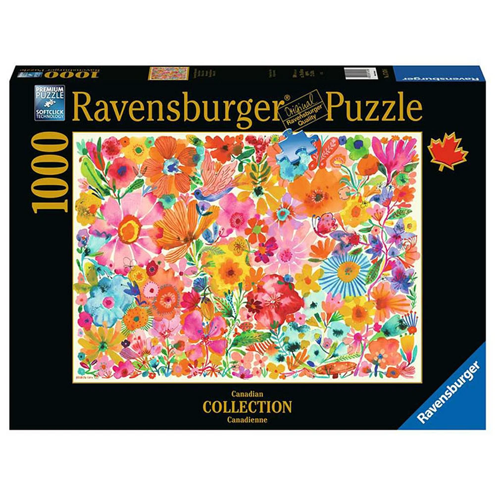 Ravensburger Canadian Collection: Blossoming Beauties 1000 Piece Jigsaw Puzzle