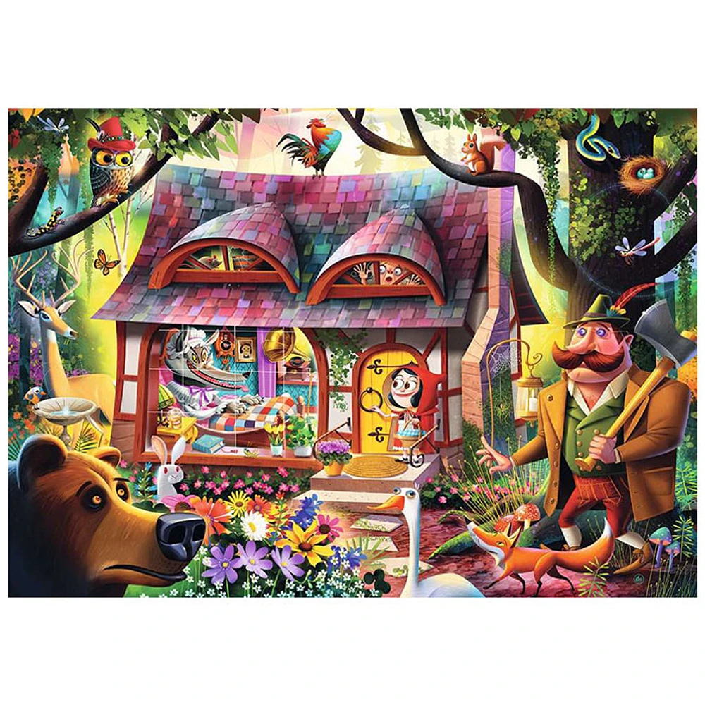 Ravensburger Come In, Red Riding Hood 1000 Piece Jigsaw Puzzle