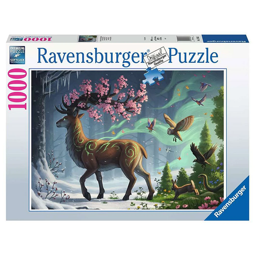 Ravensburger Deer of Spring 1000 Piece Jigsaw Puzzle