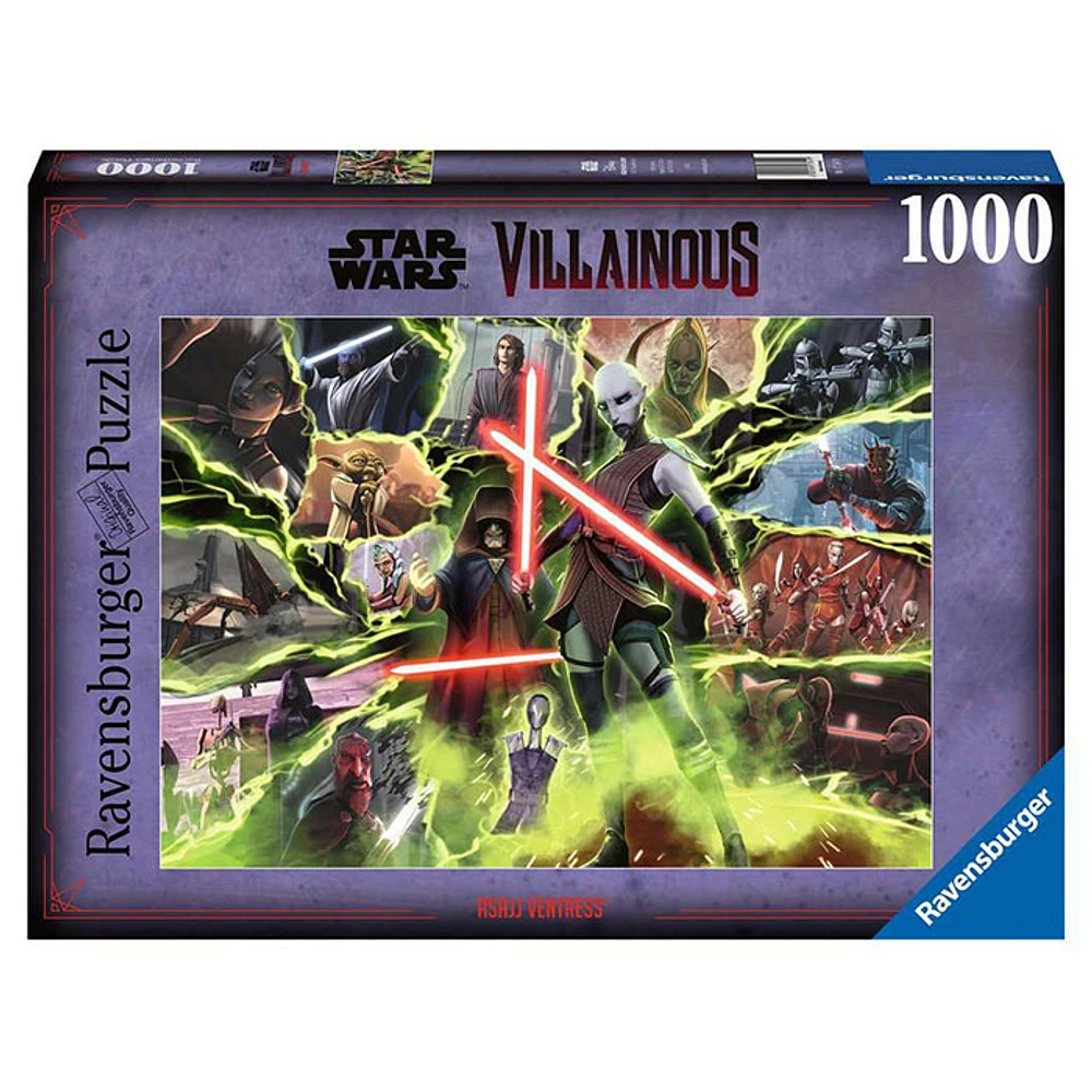 Ravensburger Star Wars Villainous: Asajj Ventress 1000 Piece Jigsaw Puzzle