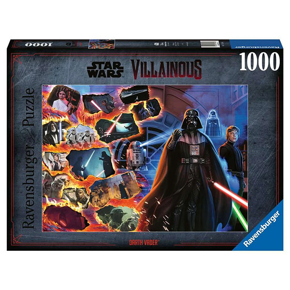 Ravensburger Star Wars Villainous: Darth Vader 1000 Piece Jigsaw Puzzle