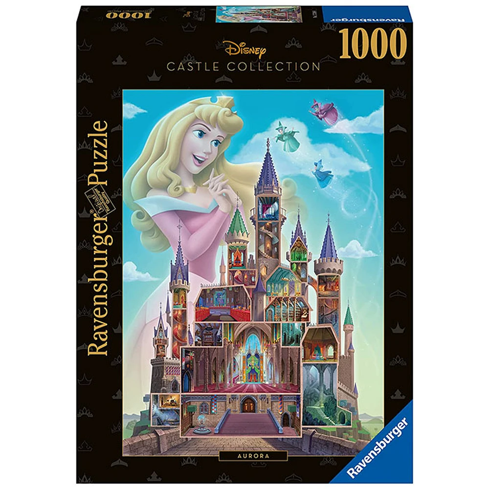 Ravensburger Disney Castle Collection – Disney Castles: Aurora 1000 Piece Jigsaw Puzzle