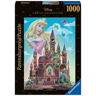 Ravensburger Disney Castle Collection – Disney Castles: Aurora 1000 Piece Jigsaw Puzzle