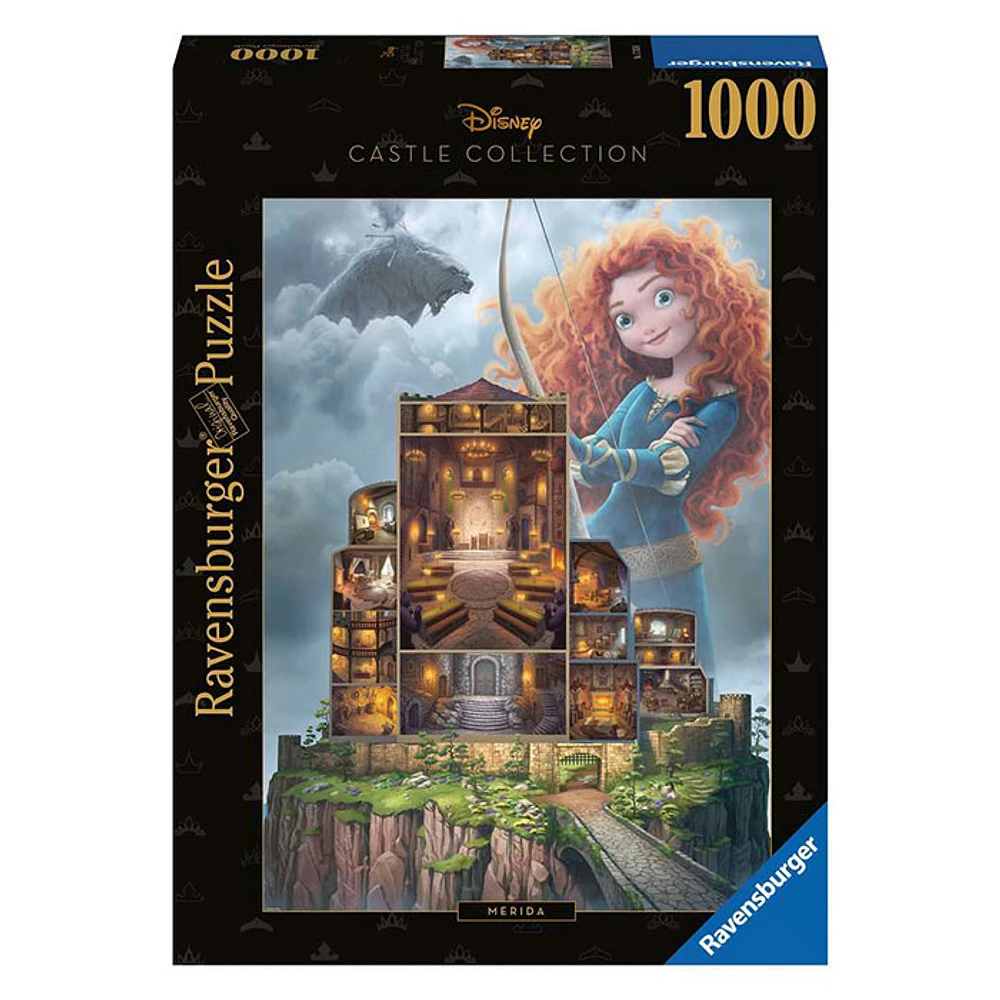 Ravensburger Disney Castle Collection – Disney Castles: Merida 1000 Piece Jigsaw Puzzle