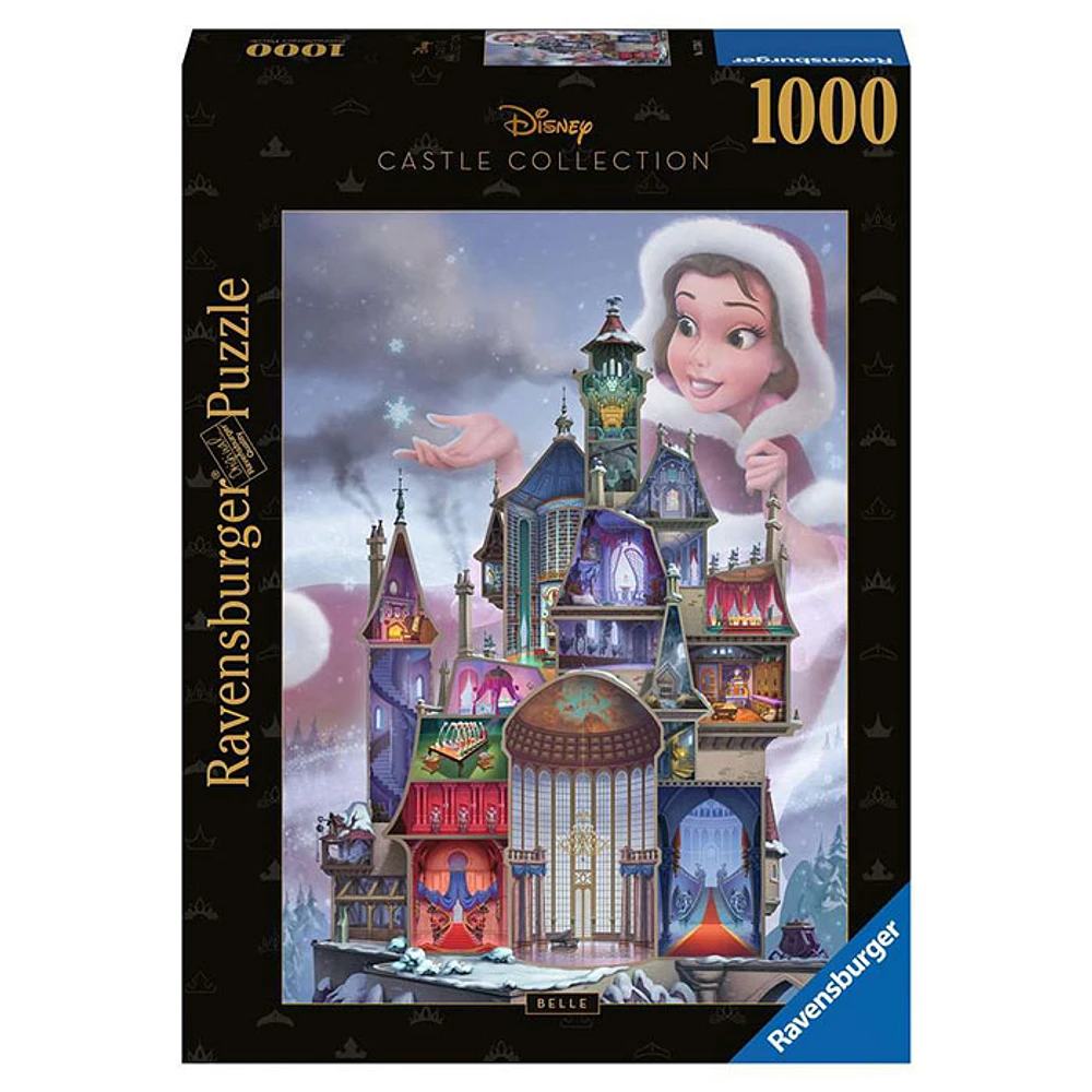 Ravensburger Disney Castle Collection – Disney Castles: Belle 1000 Piece Jigsaw Puzzle