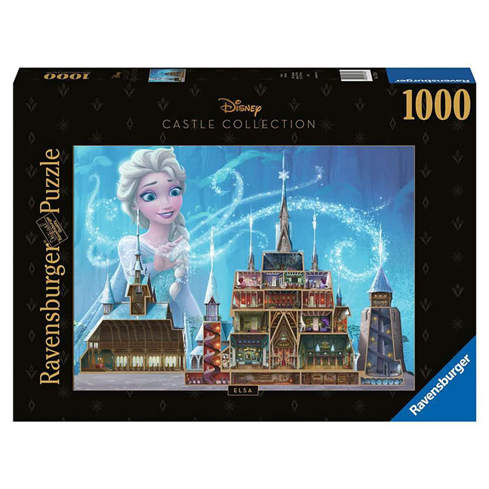 Ravensburger Disney Castle Collection – Disney Castles: Elsa 1000 Piece Jigsaw Puzzle