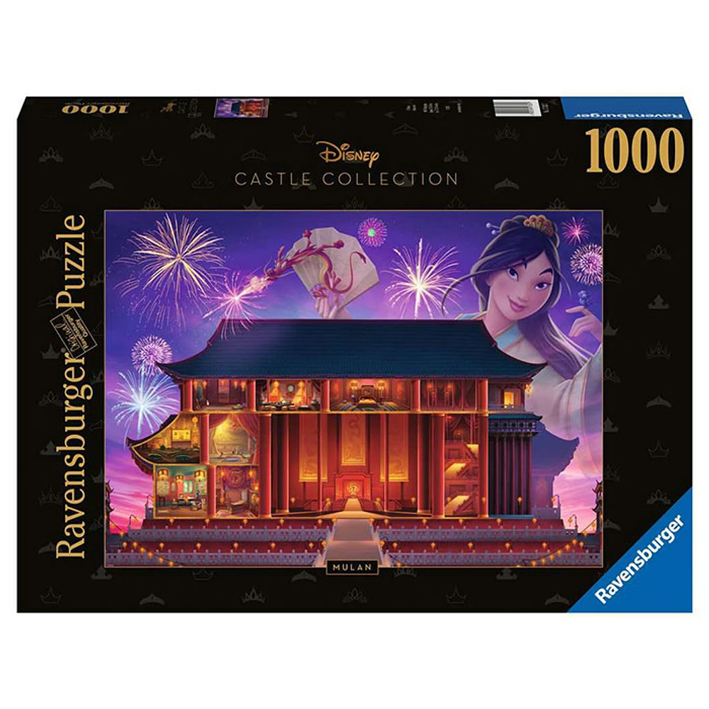 Disney Castles: Aurora, 1000 Pieces, Ravensburger