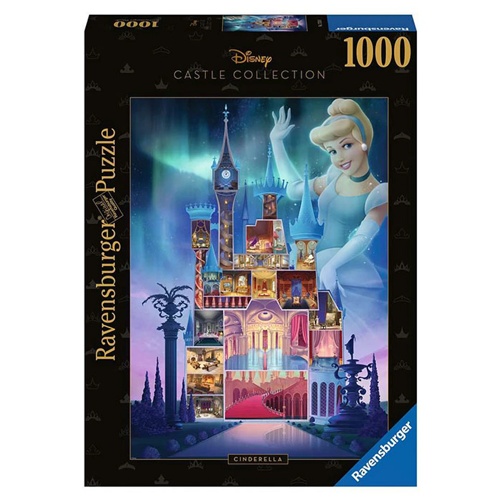 Ravensburger Disney Castle Collection – Disney Castles: Cinderella 1000 Piece Jigsaw Puzzle