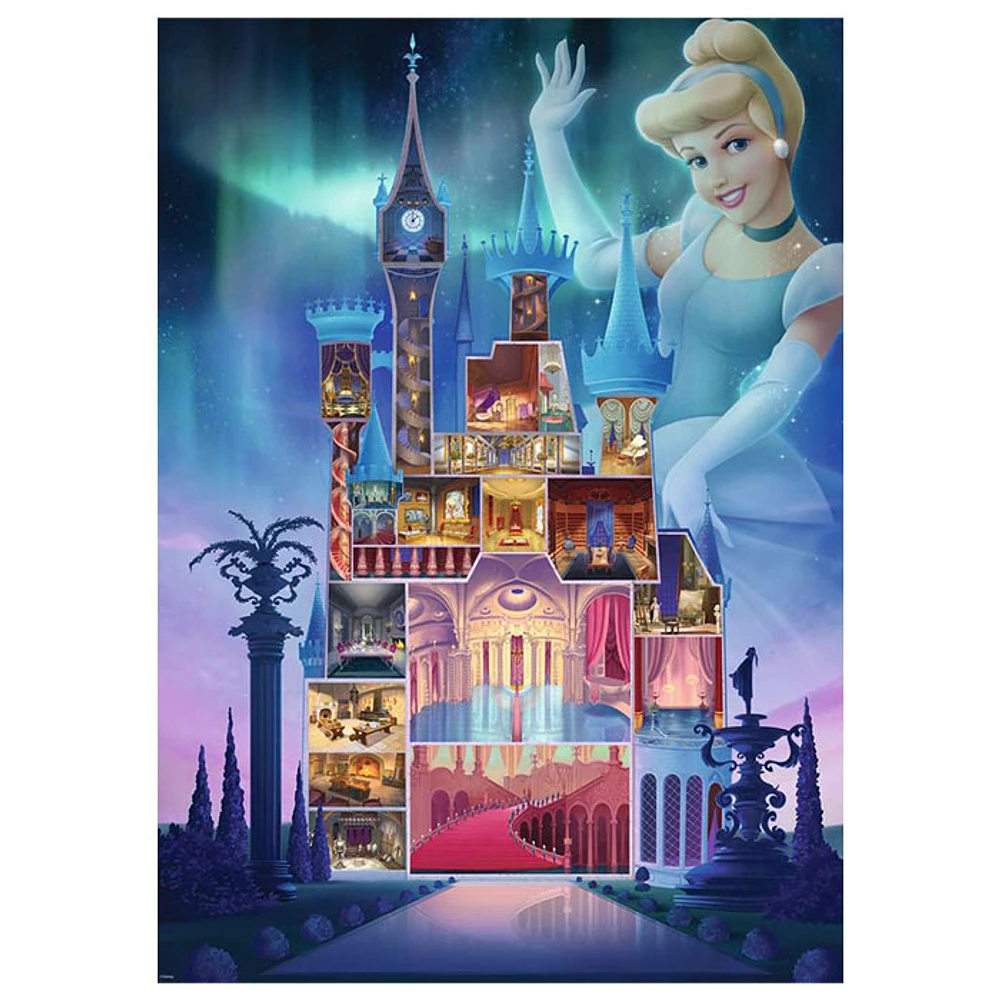 Ravensburger Disney Castle Collection – Disney Castles: Cinderella 1000 Piece Jigsaw Puzzle