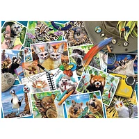 Ravensburger A Traveler s Animal Journal 1000 Piece Jigsaw Puzzle