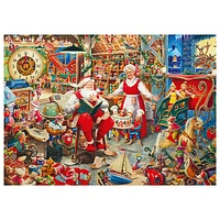 Ravensburger Santa s Workshop 1000 Piece Jigsaw Puzzle