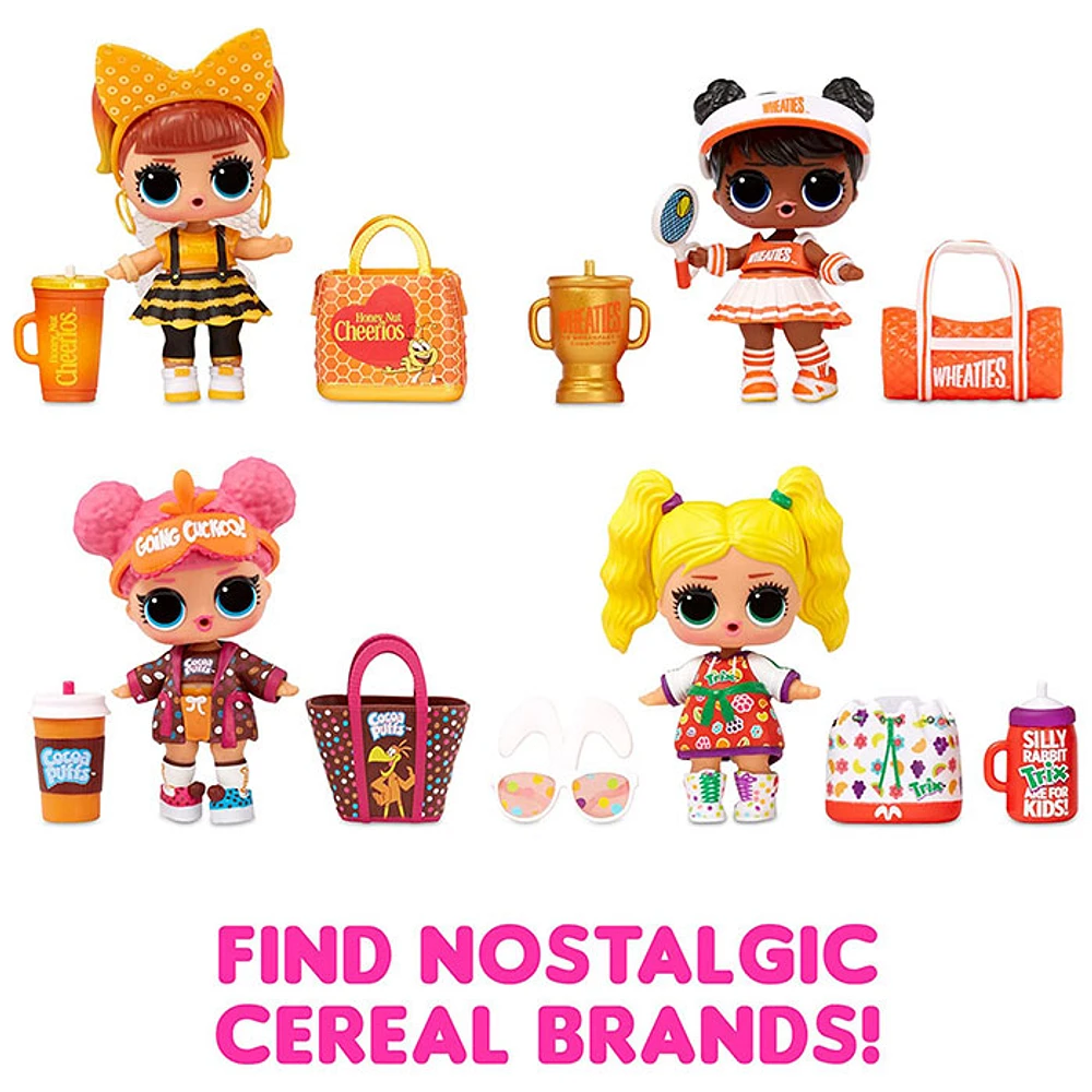 L.O.L. Surprise Loves Mini Bites Cereal Dolls  (Styles May Vary)