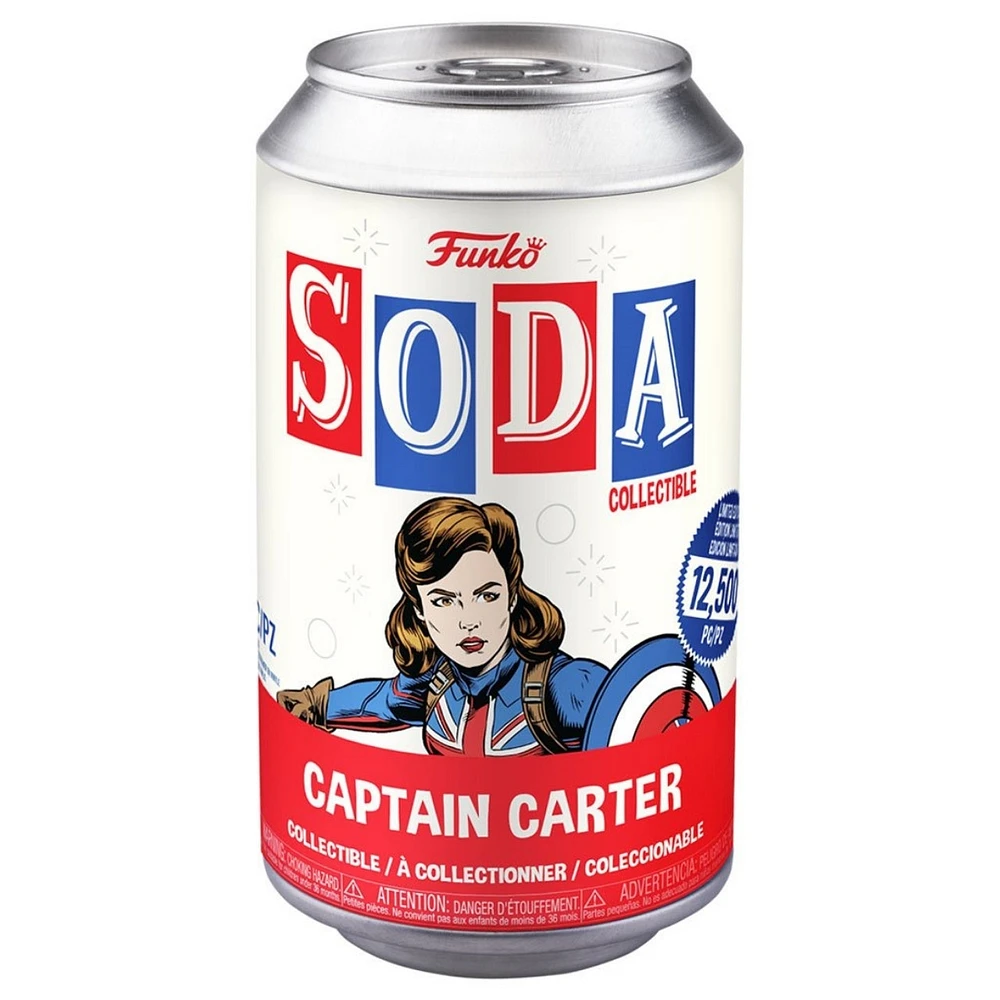 Funko Soda Marvel What If? Captain Carter (Styles May Vary)