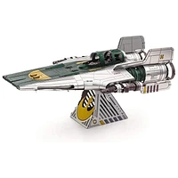 Fascinations Metal Earth Star Wars Rise of Skywalker Resistance A-Wing Fighter 3D Metal Model Kit