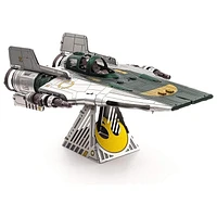 Fascinations Metal Earth Star Wars Rise of Skywalker Resistance A-Wing Fighter 3D Metal Model Kit