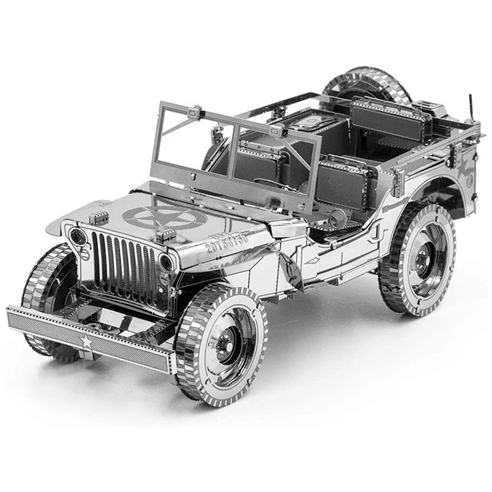 Fascinations Metal Earth Premium Series Willys Overland 3D Metal Model Kit