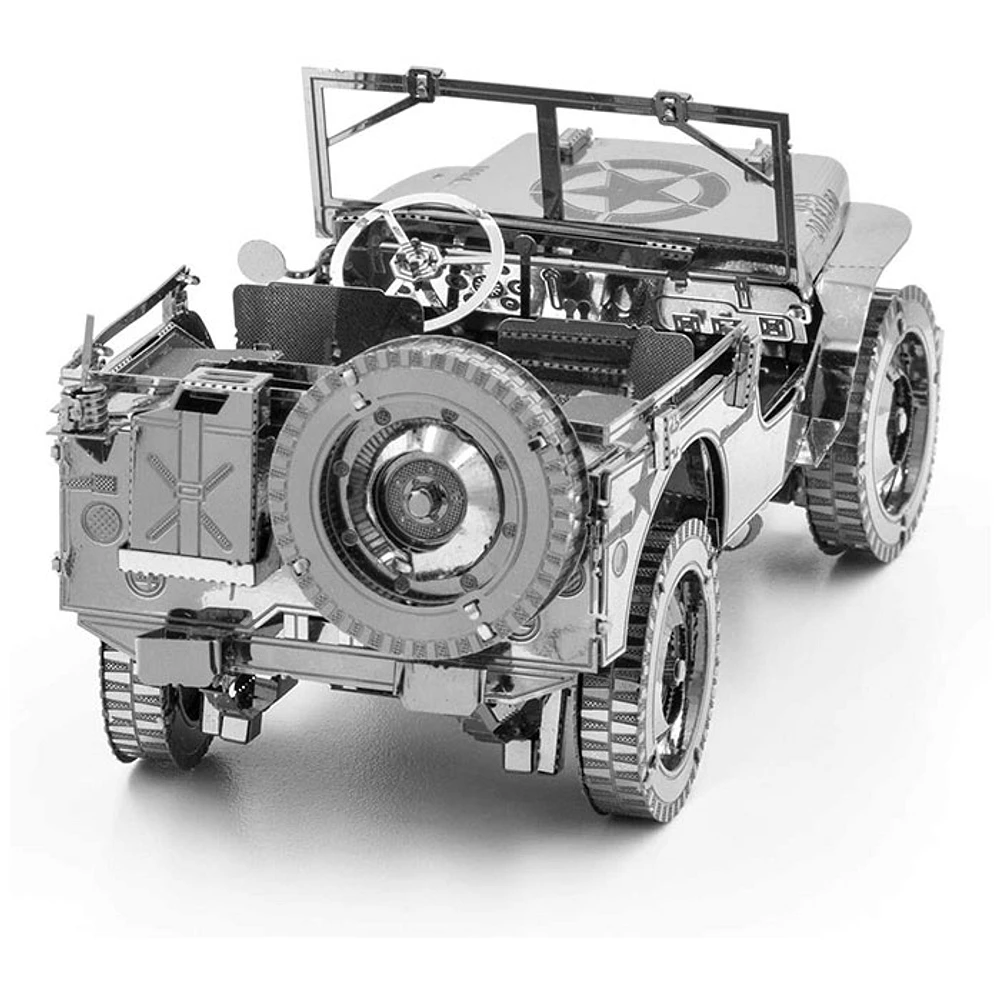 Fascinations Metal Earth Premium Series Willys Overland 3D Metal Model Kit