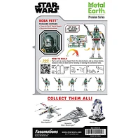 Metal Earth Premium Series Star Wars Boba Fett 3D Metal Model Kit