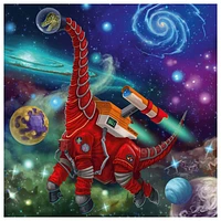 Ravensburger Dinosaurs in Space, 3 x 49 PC Puzzle