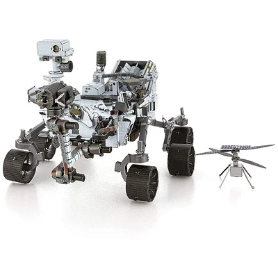 Metal Earth Mars Rover Perseverance and Ingenuity Helicopter 3D Metal Model Kit Fascinations