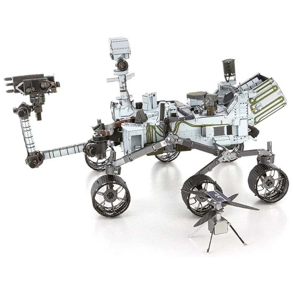 Metal Earth Mars Rover Perseverance and Ingenuity Helicopter 3D Metal Model Kit Fascinations