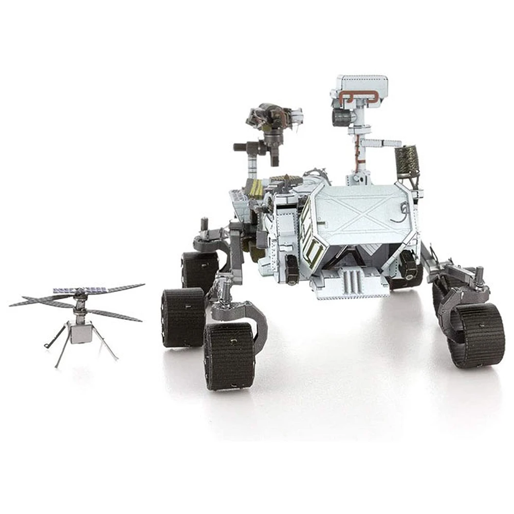 Metal Earth Mars Rover Perseverance and Ingenuity Helicopter 3D Metal Model Kit Fascinations