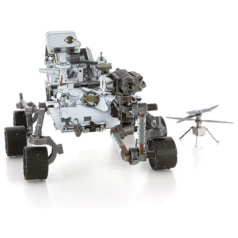 Metal Earth Mars Rover Perseverance and Ingenuity Helicopter 3D Metal Model Kit Fascinations