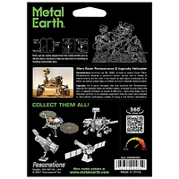 Metal Earth Mars Rover Perseverance and Ingenuity Helicopter 3D Metal Model Kit Fascinations