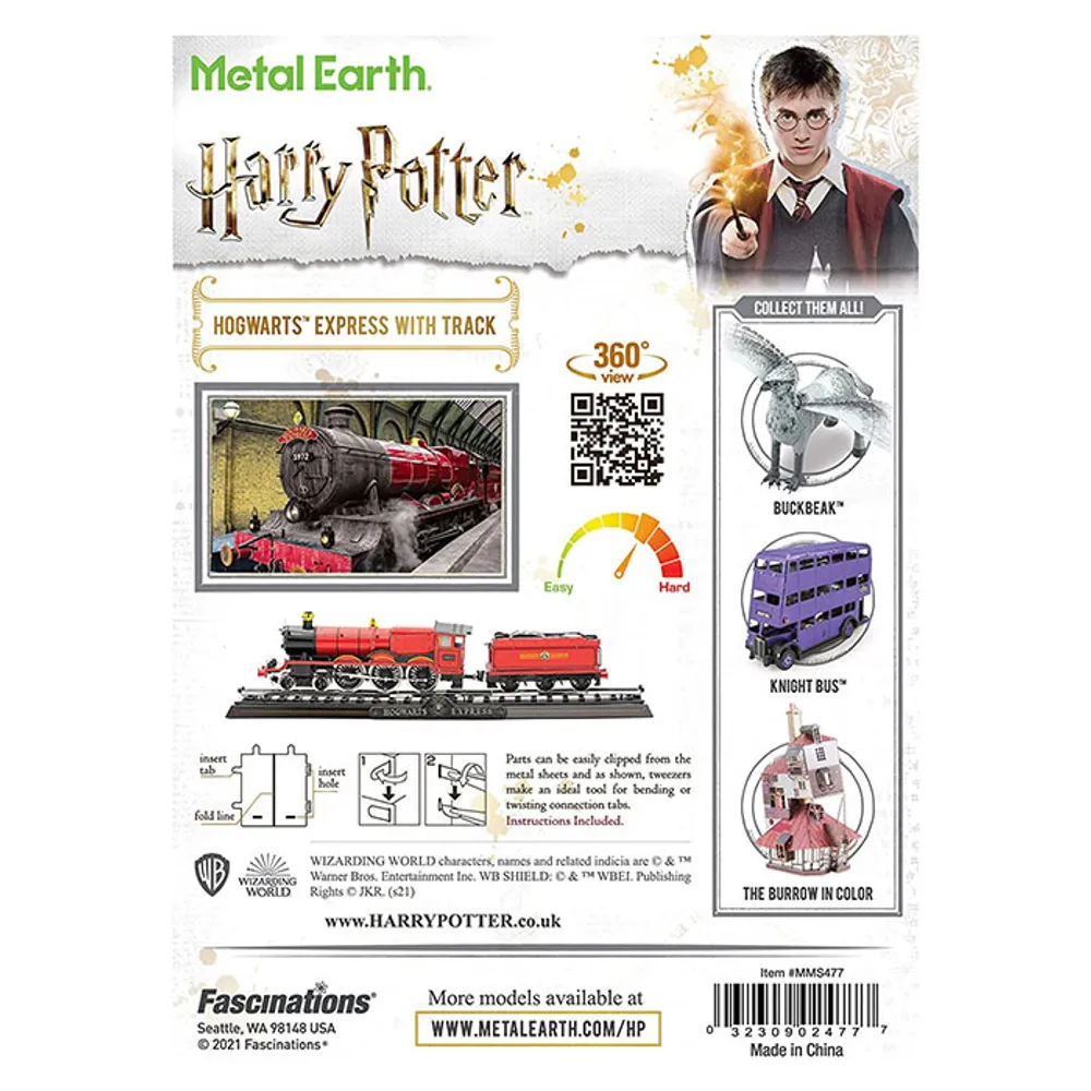 Metal Earth Harry Potter The Burrow in Color