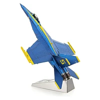 Metal Earth Premium Series Blue Angels FA-18 Super Hornet 3D Metal Model Kit Fascinations