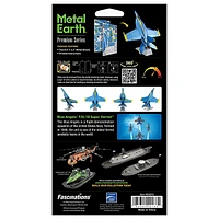 Metal Earth Premium Series Blue Angels FA-18 Super Hornet 3D Metal Model Kit Fascinations