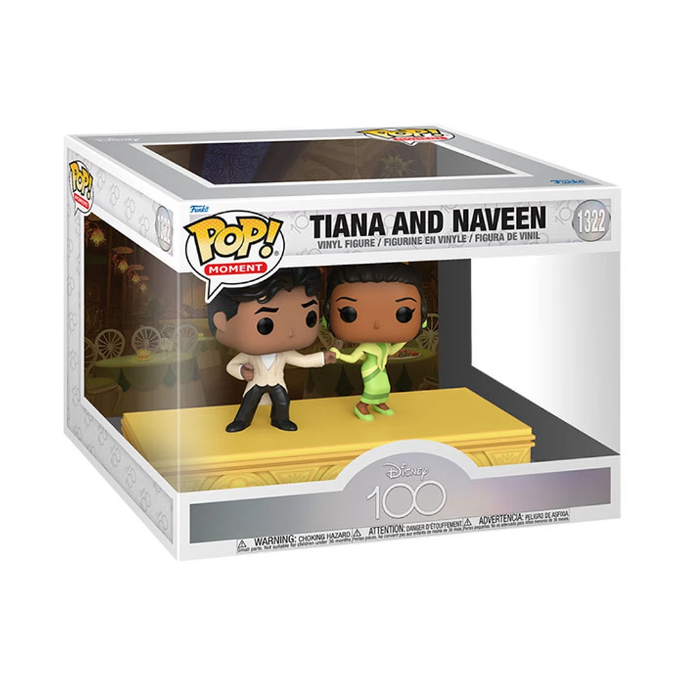 Funko Pop! Disney s 100th Anniversary Moment Tiana And Naveen