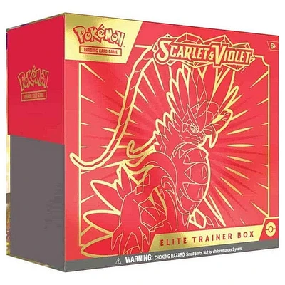 Pokemon TCG: Scarlet and Violet Elite Trainer Box (Random Color)