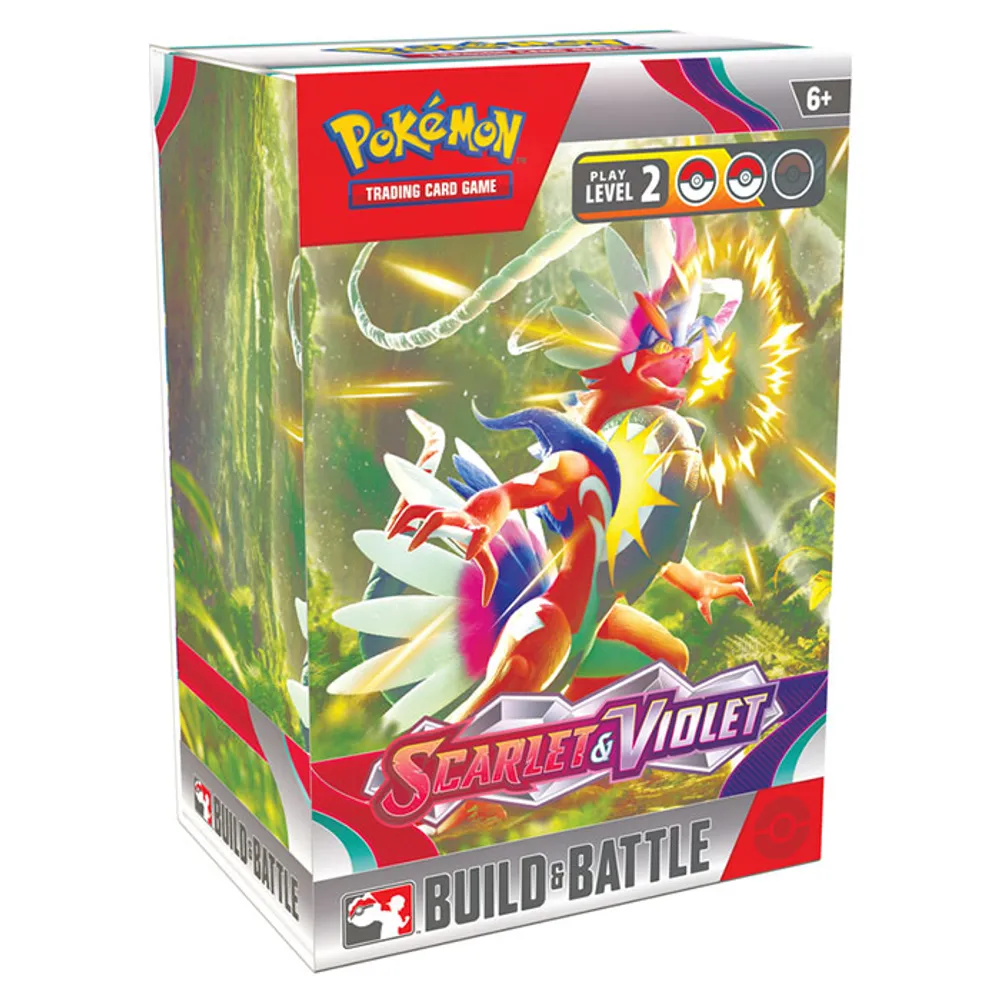  Pokemon Scarlet & Violet Mini Portfolio + 1 Booster Pack : Toys  & Games