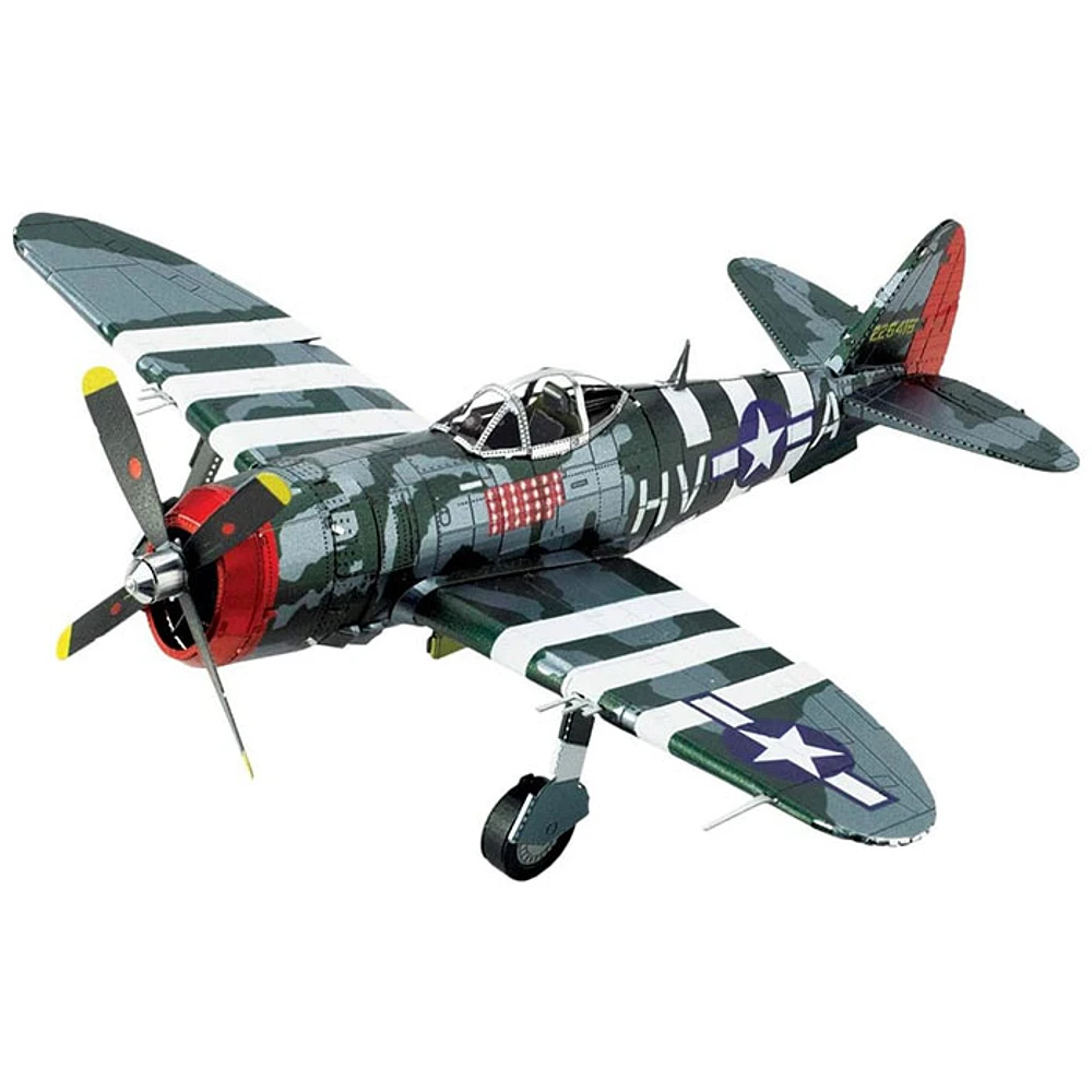 Metal Earth P-47 Thunderbolt 3D Metal Model Kit Fascinations