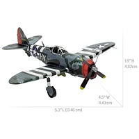 Metal Earth P-47 Thunderbolt 3D Metal Model Kit Fascinations